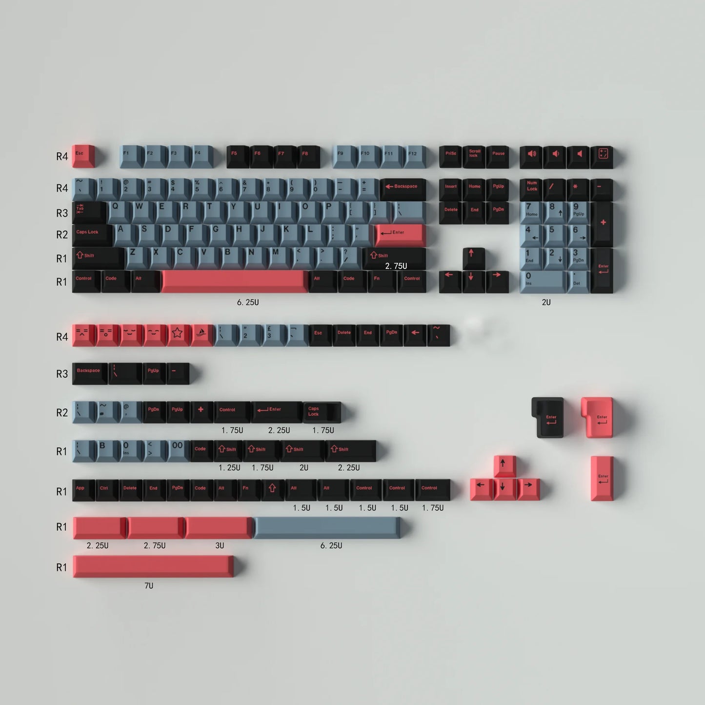 GMK-Inspired PBT Keycap Set