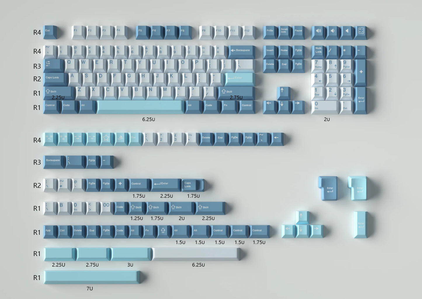 GMK-Inspired PBT Keycap Set