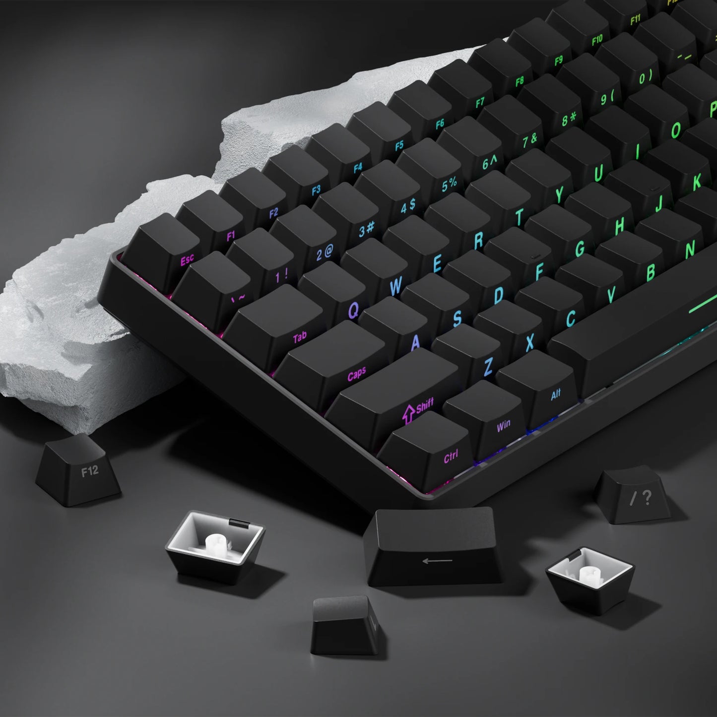 Nebula Noir Keycap Set