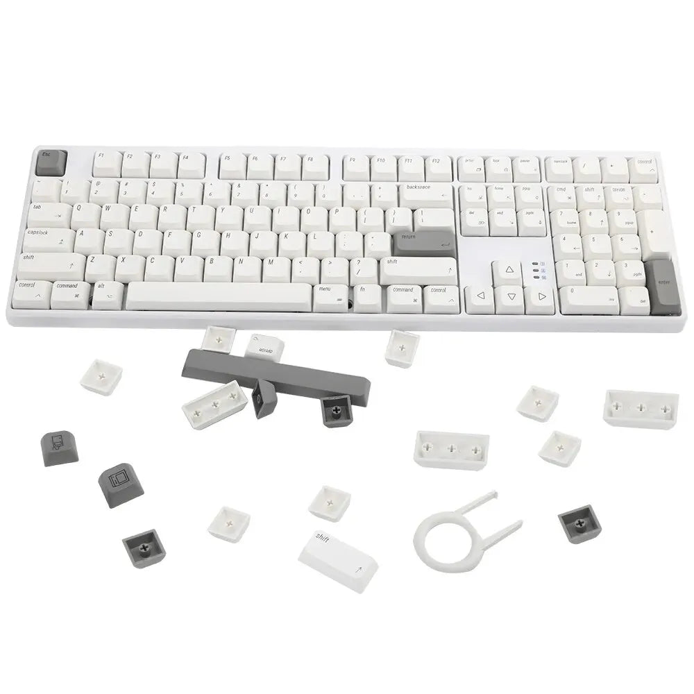 Monochrome Minimalist Keycap Set