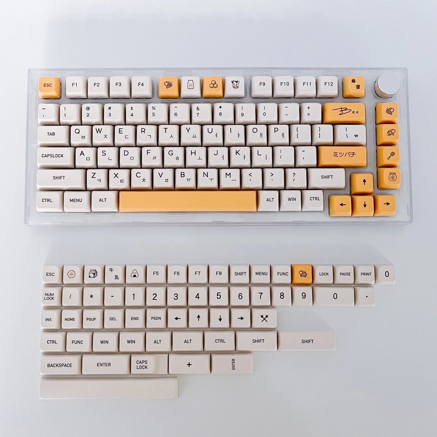 Honey Harmony Keycap Set