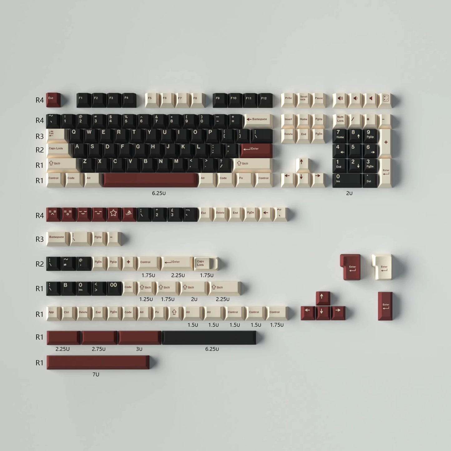GMK-Inspired PBT Keycap Set
