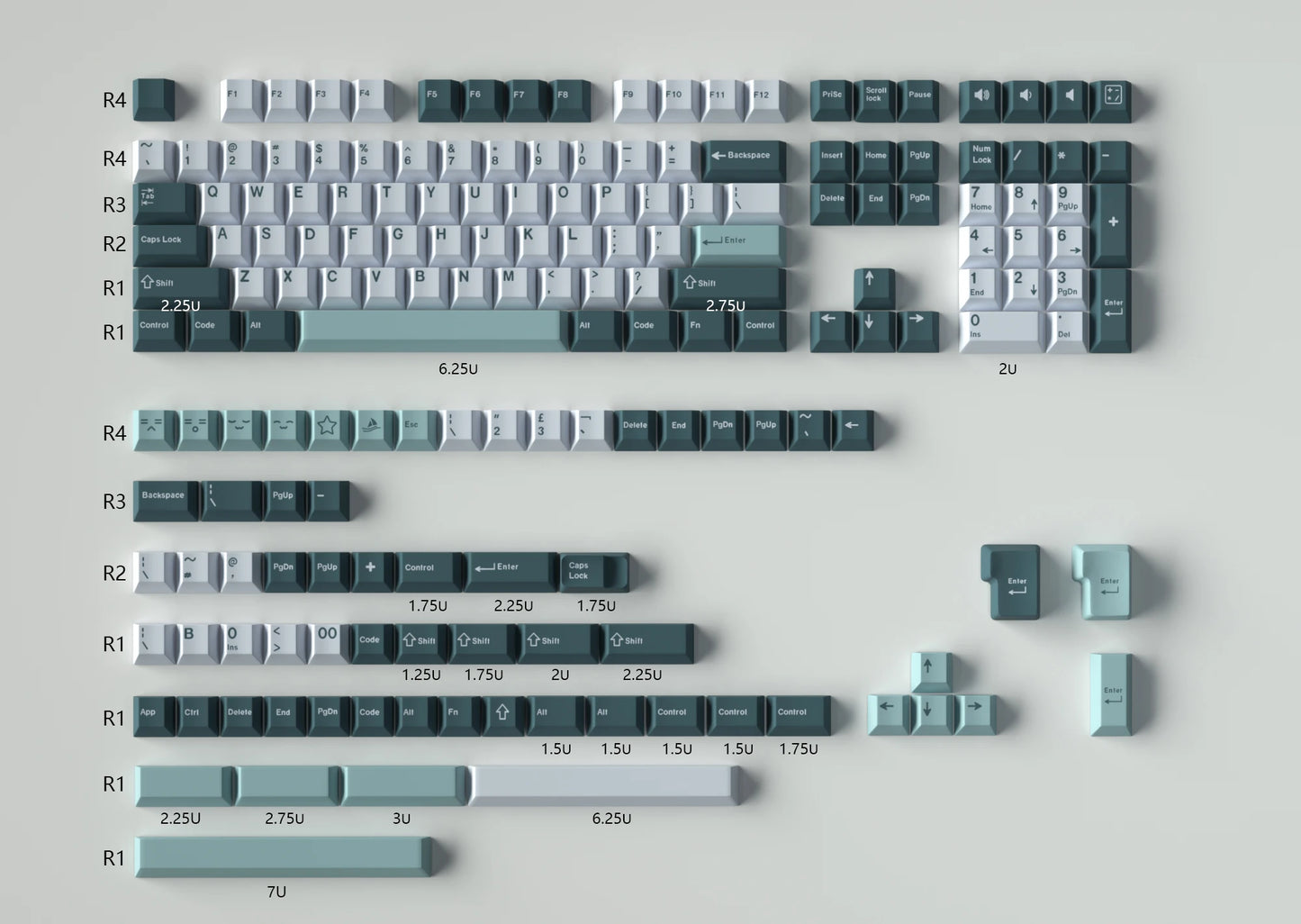 GMK-Inspired PBT Keycap Set