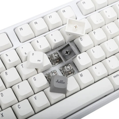 Monochrome Minimalist Keycap Set