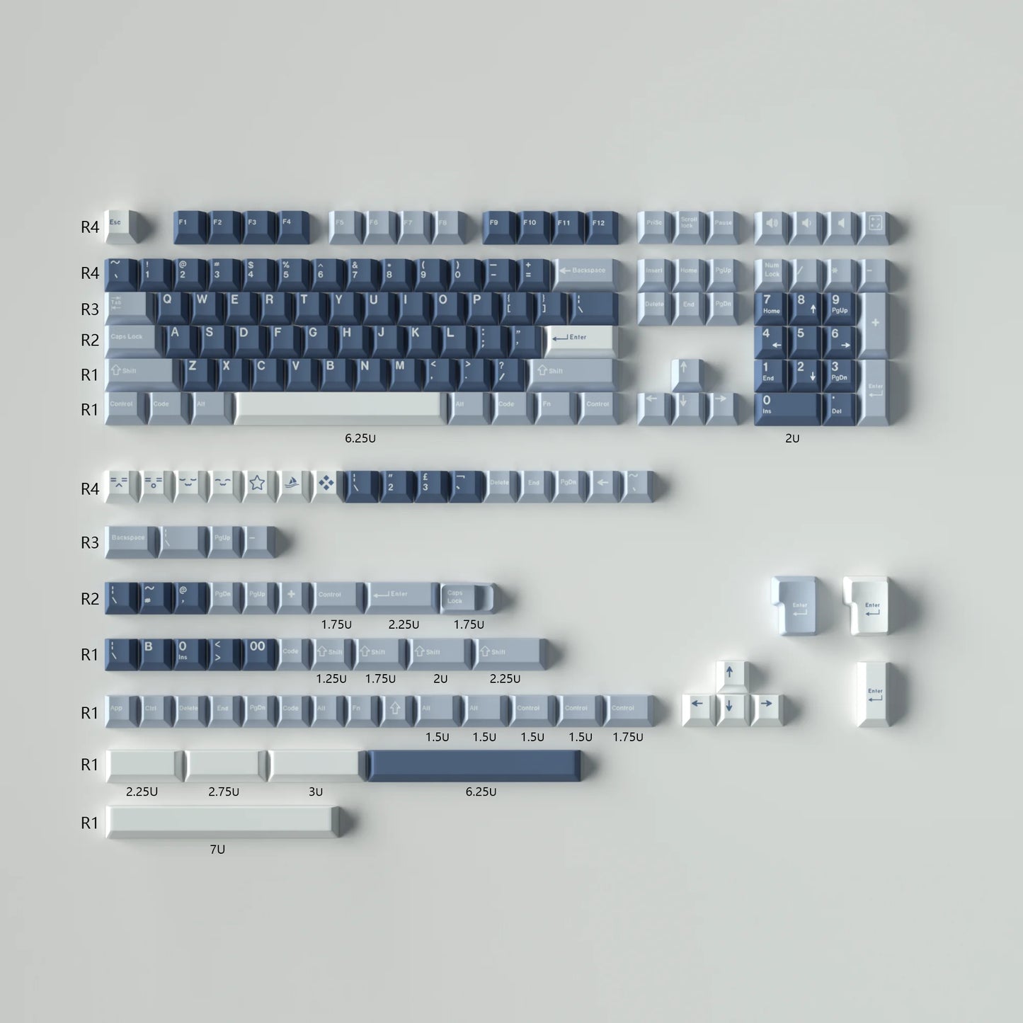 GMK-Inspired PBT Keycap Set