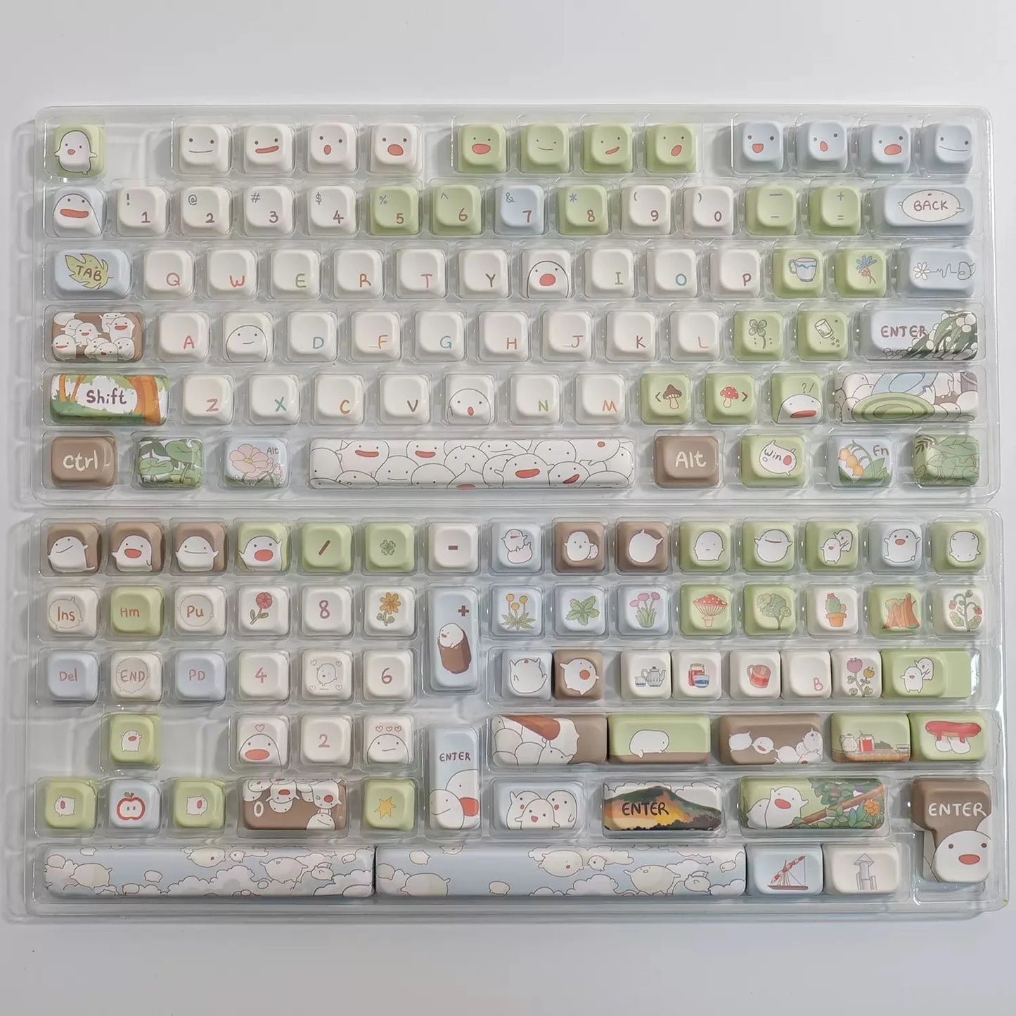 Garden Friends Keycap Set