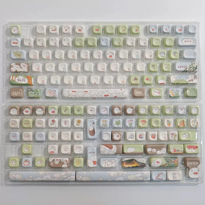 Garden Friends Keycap Set