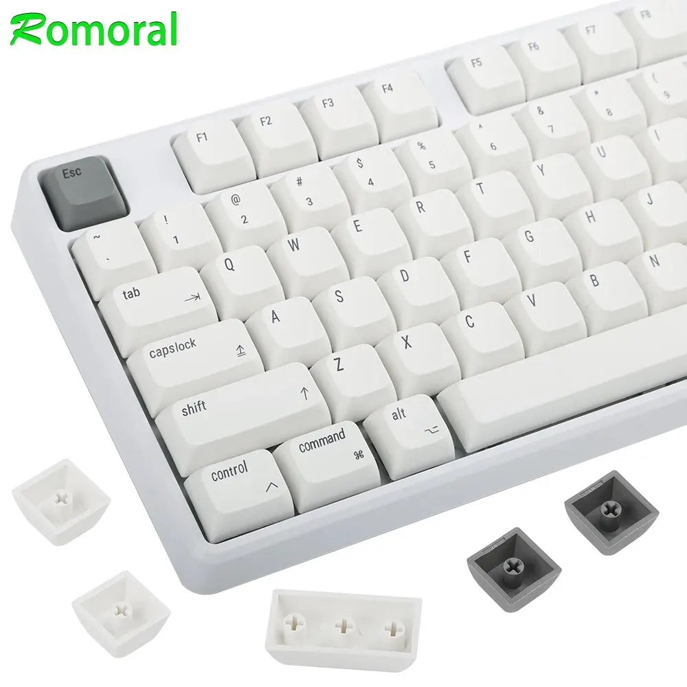 Monochrome Minimalist Keycap Set