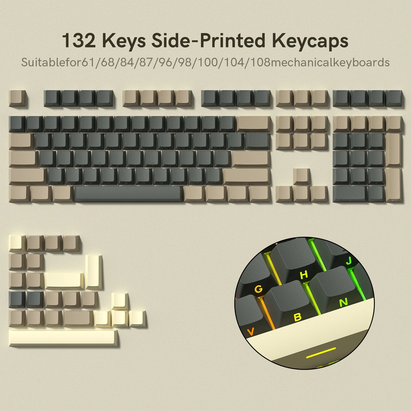 Pixel Blast Retro Keycap Set