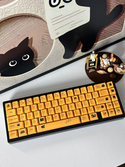 Cat Café Keycap Set