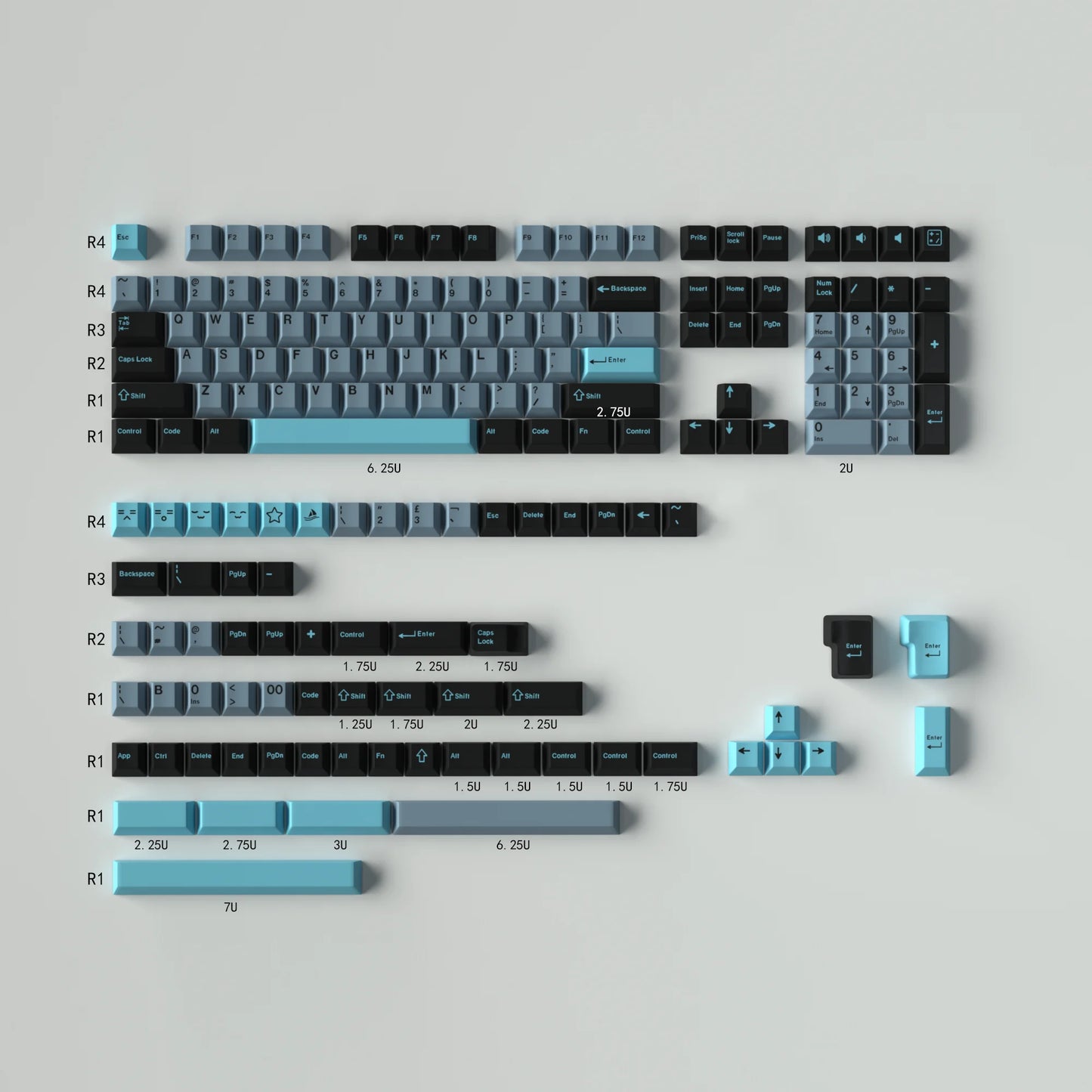 GMK-Inspired PBT Keycap Set