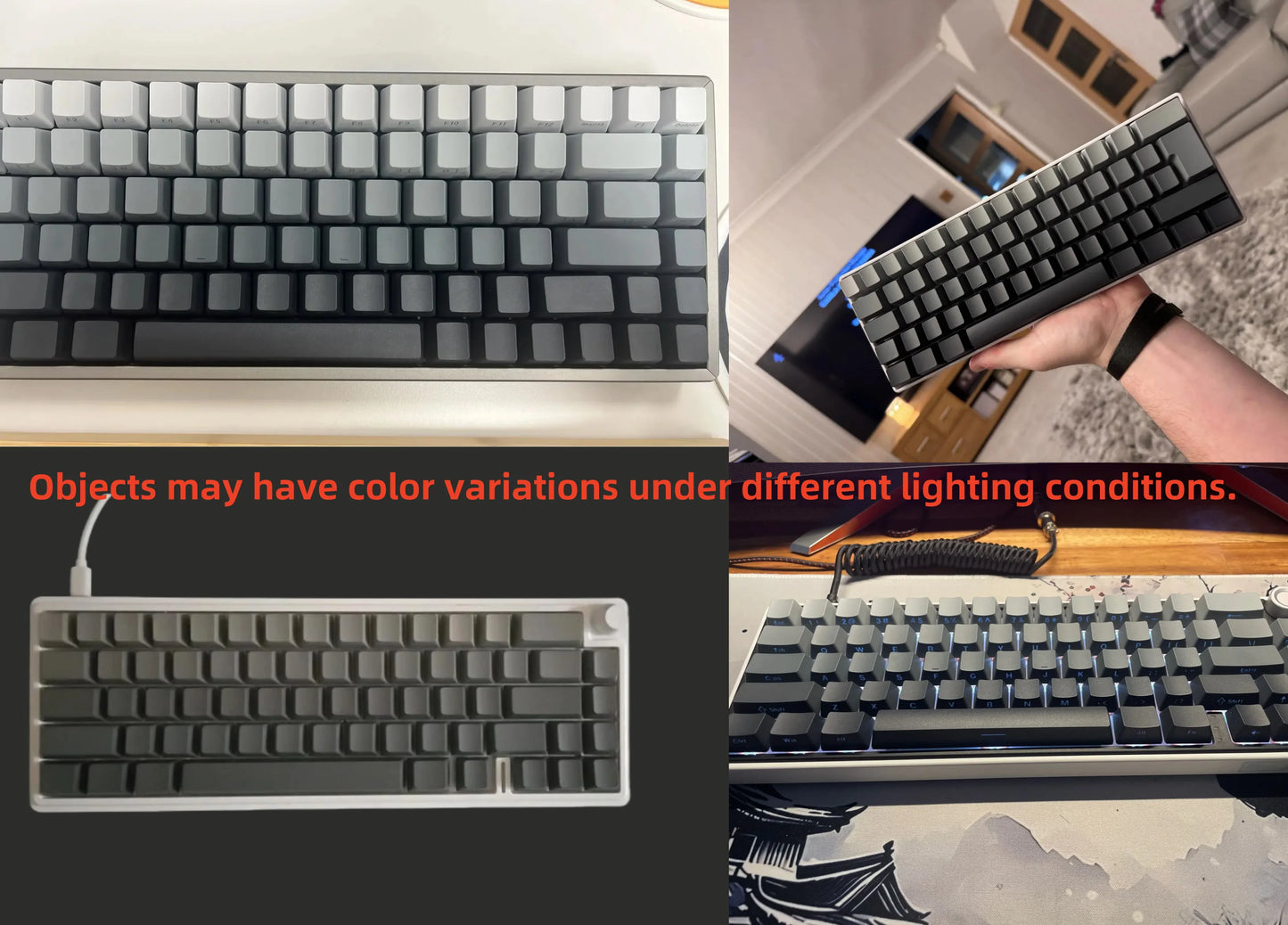 Gradient Glow Keycap Set