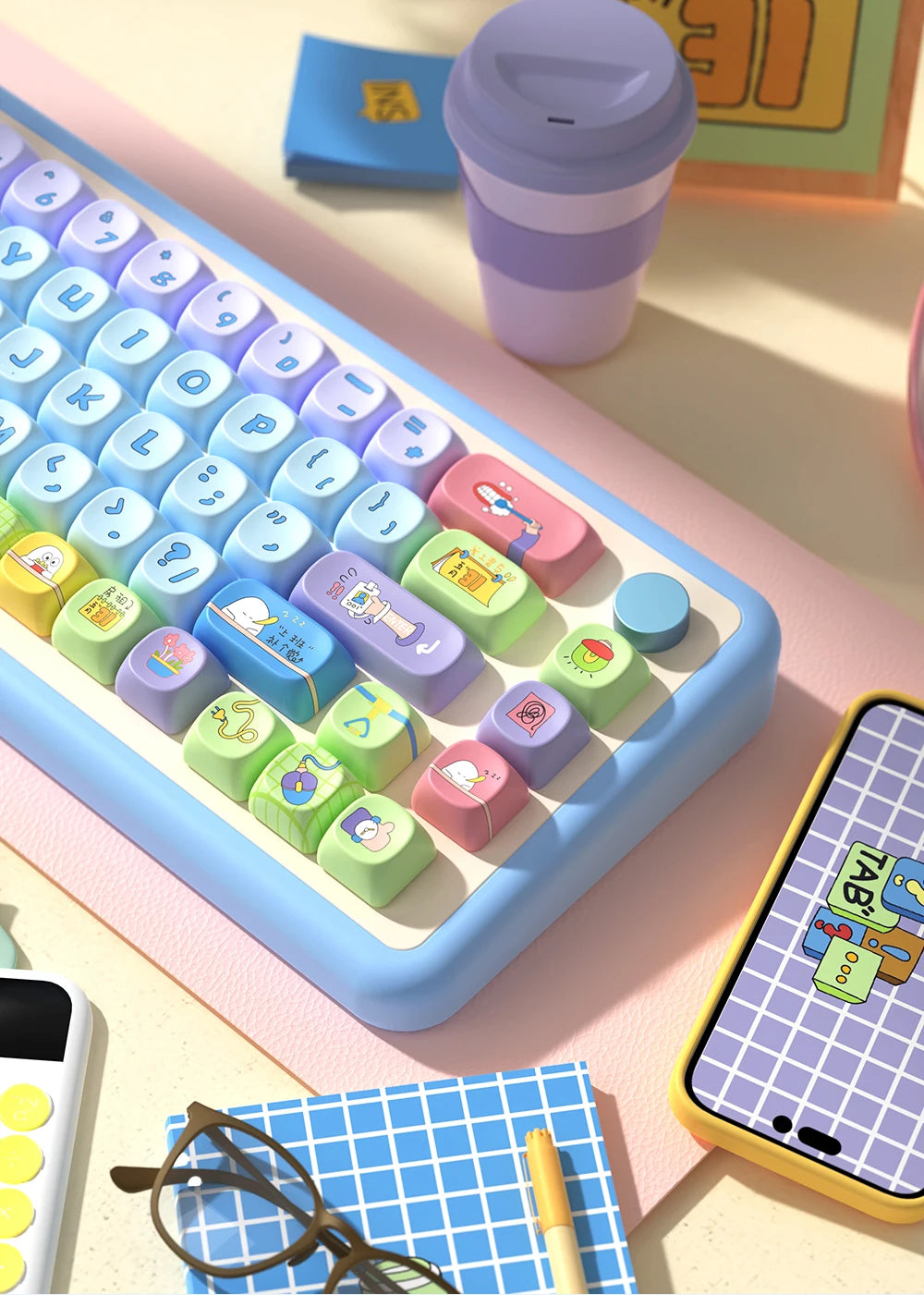 Mountain Stream Keycap Set