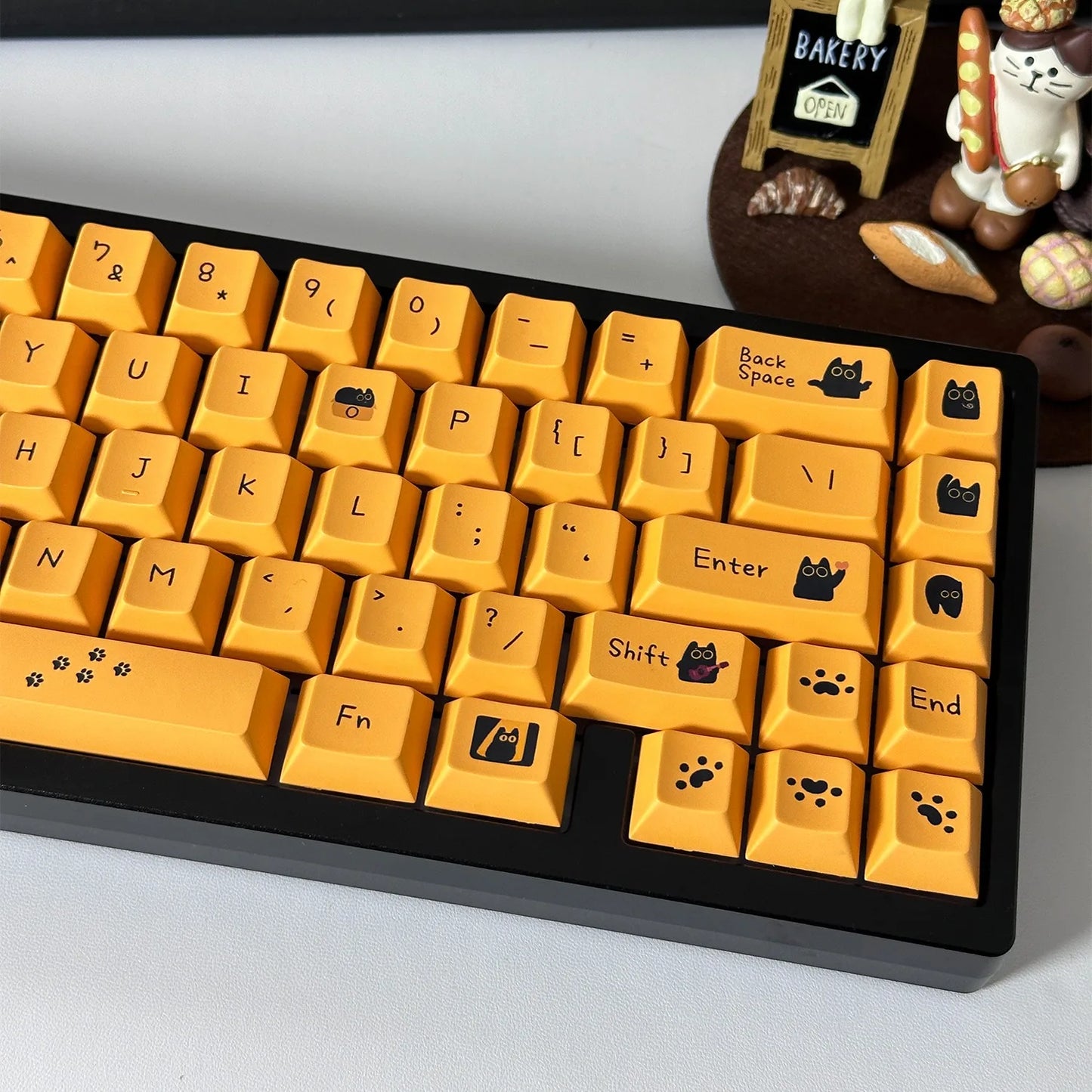 Cat Café Keycap Set