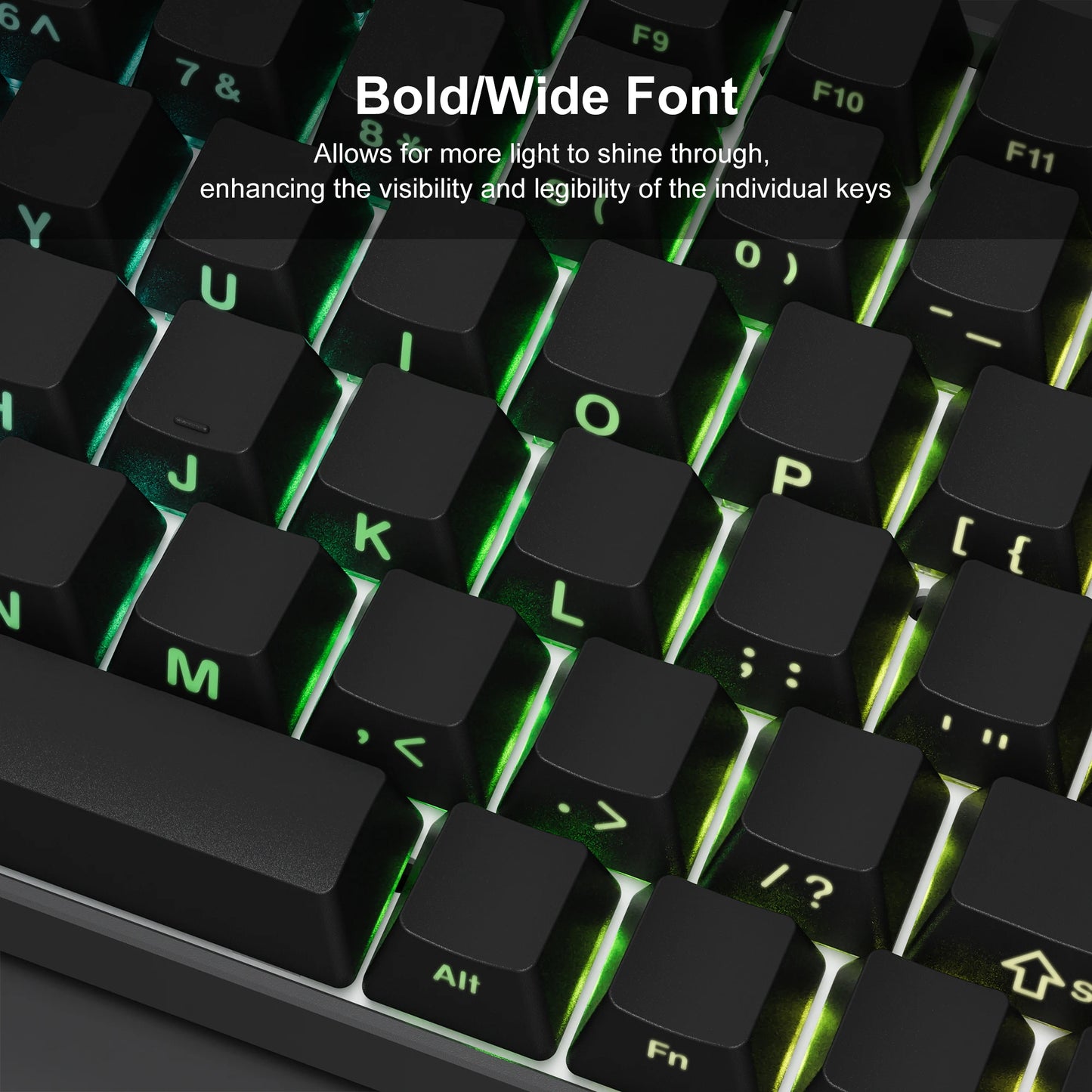 Nebula Noir Keycap Set