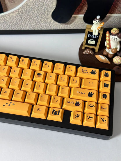 Cat Café Keycap Set