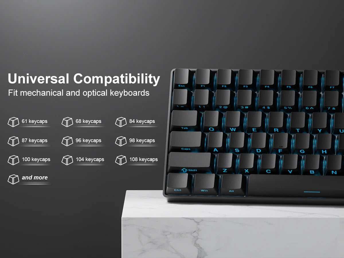 Nebula Noir Keycap Set