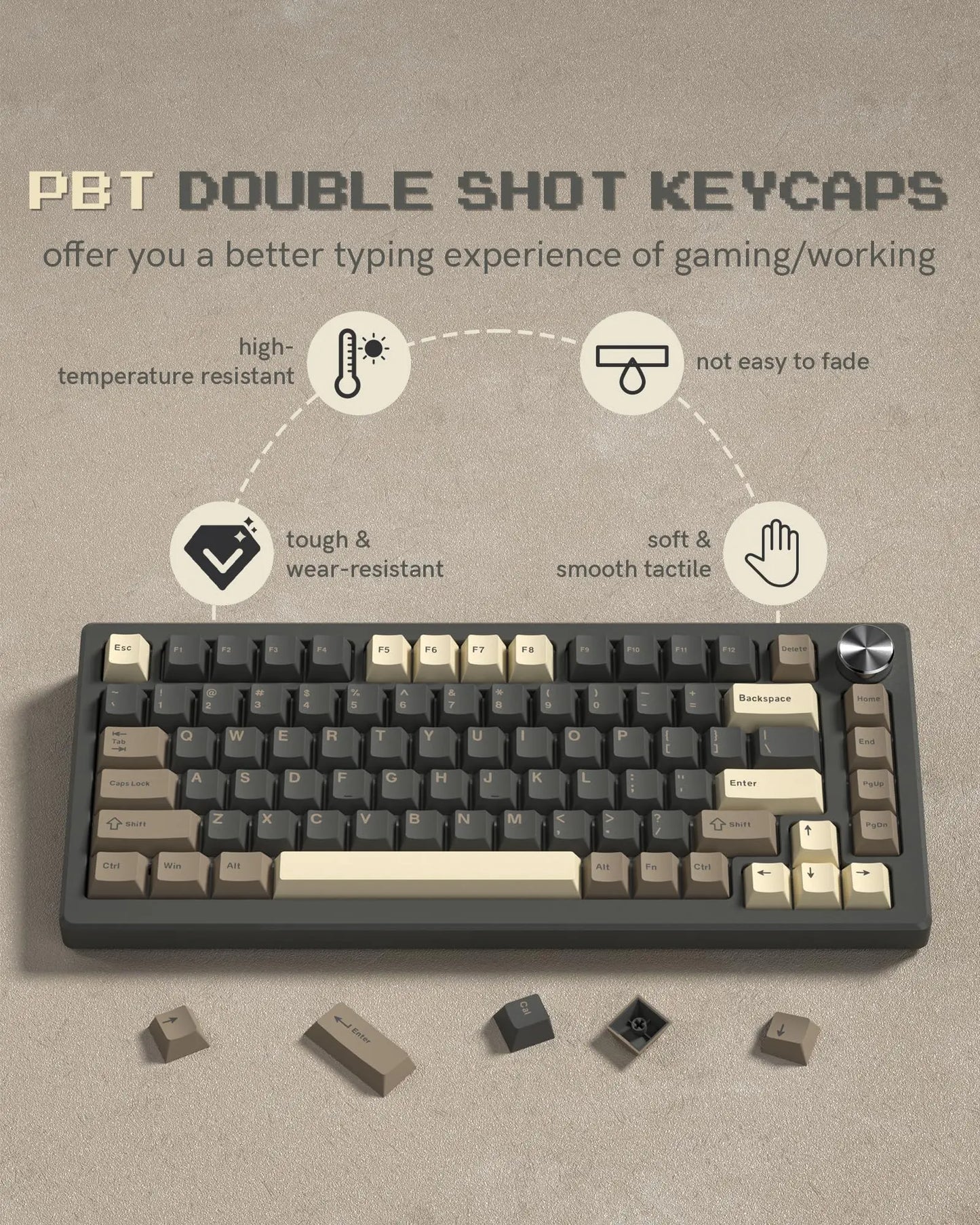 Pixel Blast Retro Keycap Set