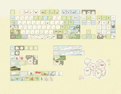 Garden Friends Keycap Set