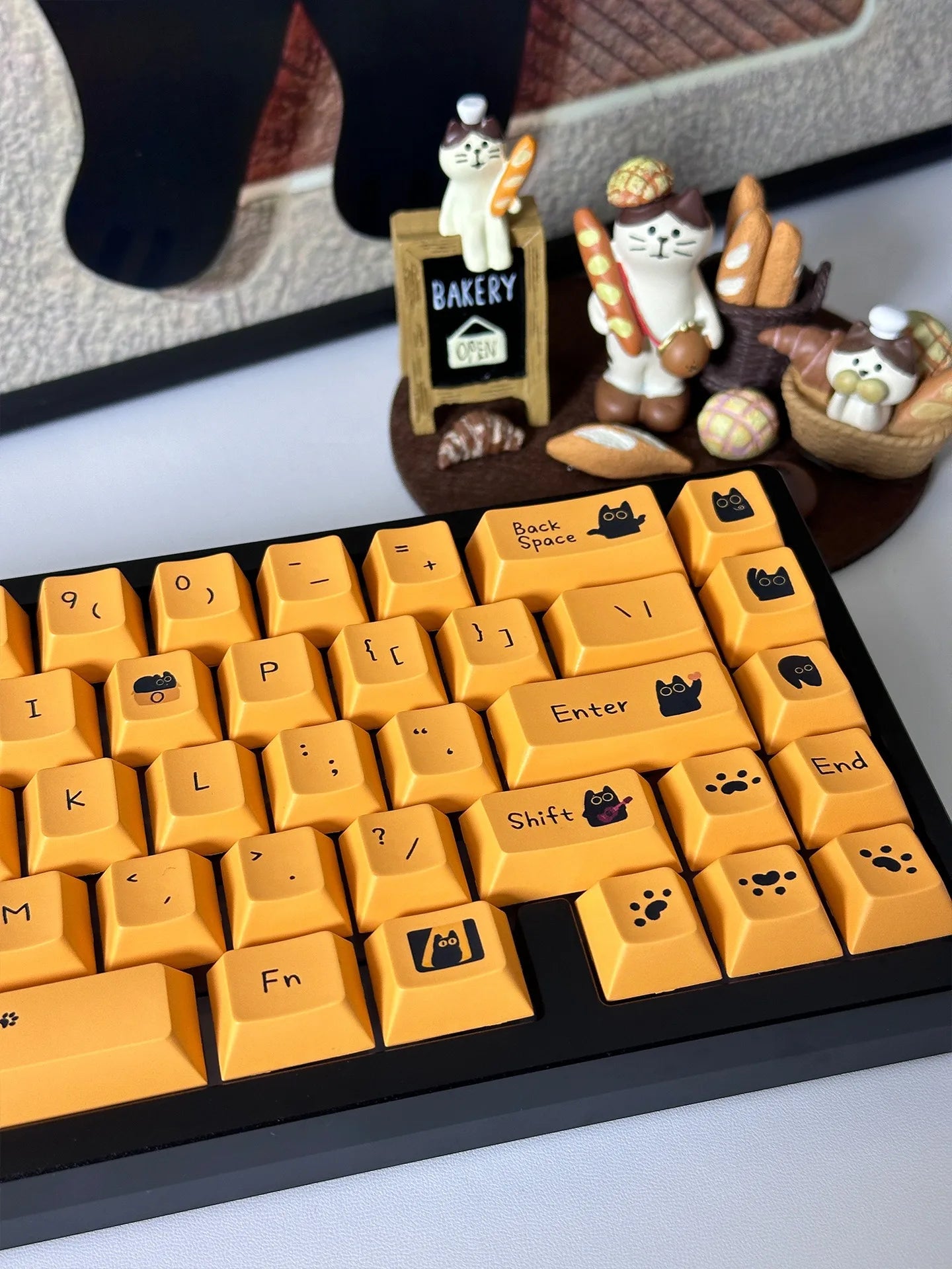 Cat Café Keycap Set
