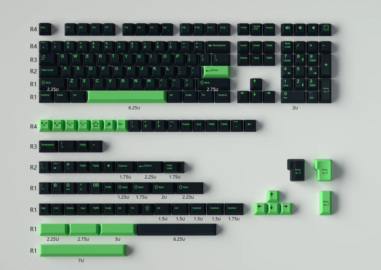 GMK-Inspired PBT Keycap Set