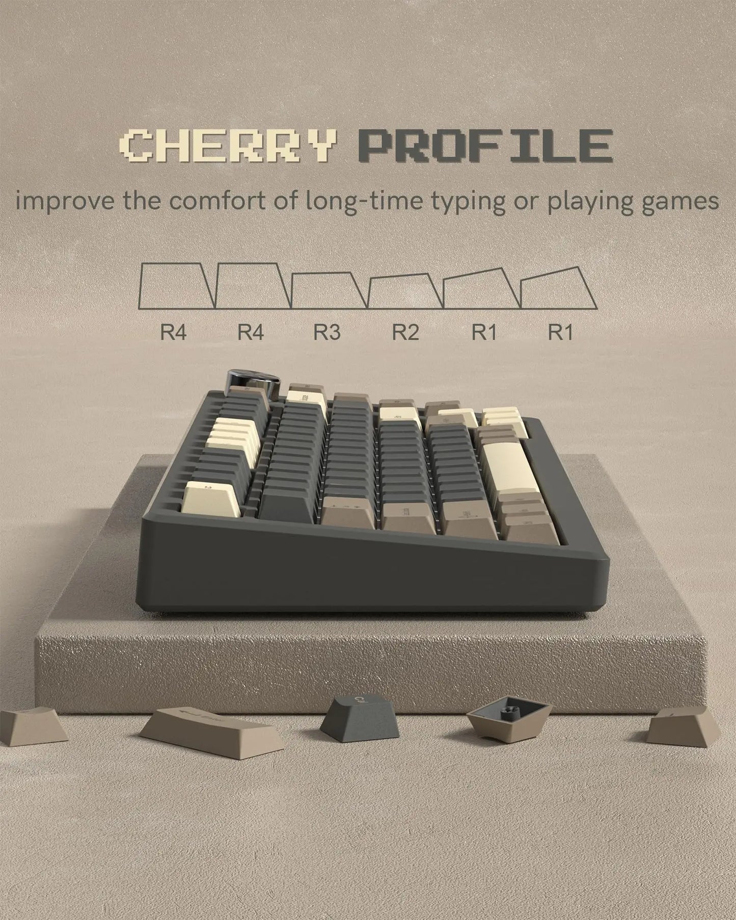 Pixel Blast Retro Keycap Set