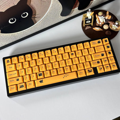 Cat Café Keycap Set