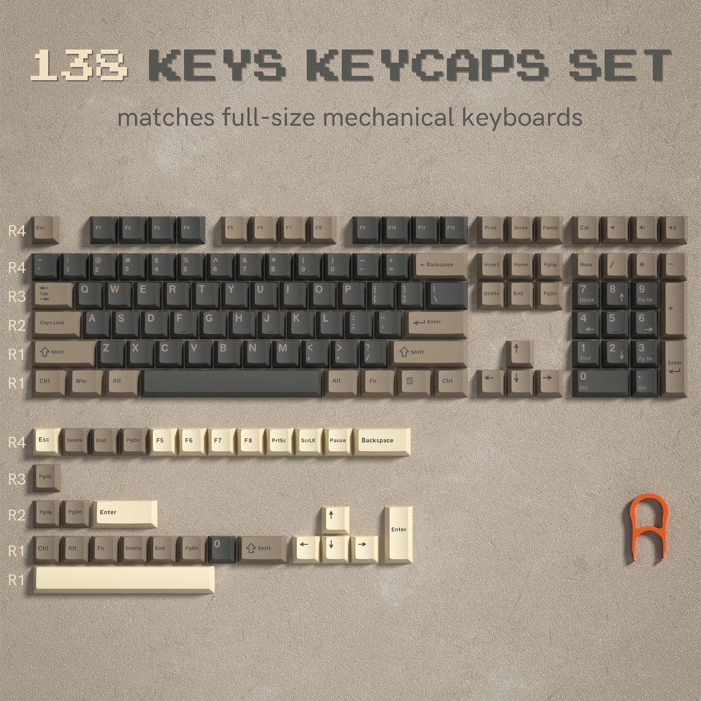 Retro Keycap Set
