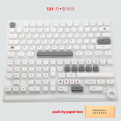 Monochrome Minimalist Keycap Set